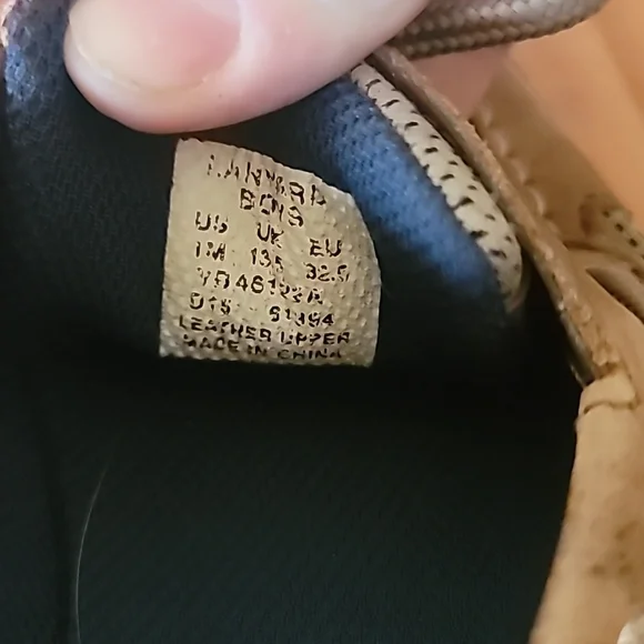 Kids sperry boat shoes. A few stains as shown in photos tons of life left! - Picture 8 of 8